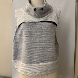 Free People Movement Sleeveless Athletic Top, Gray, Size M, Good Condition